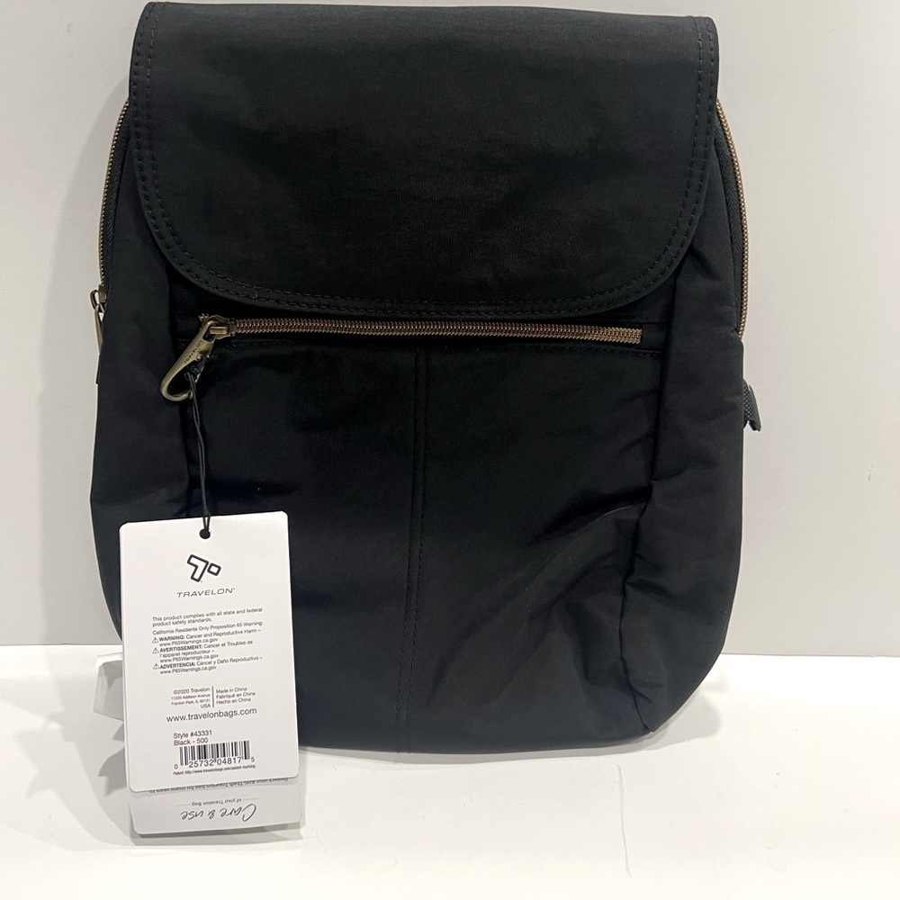 Travelon Anti-Theft Signature Slim Backpack, travel bag bag pack - Picture 15 of 15